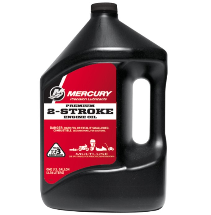 MERCURY PREMIUM 2-Stroke engine oil - lodný motorový olej 2-takt - 4L